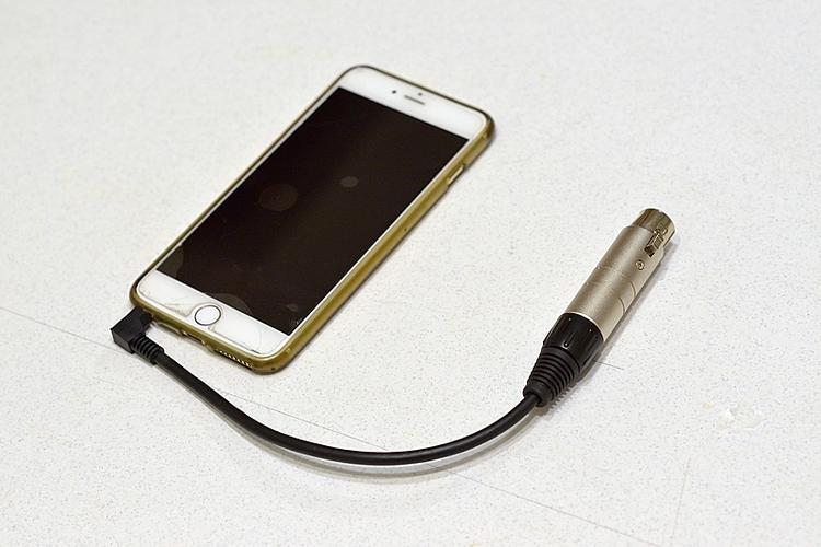 DIY了一条iPhone麦克风线，这下可以用任何话筒录音录像了！